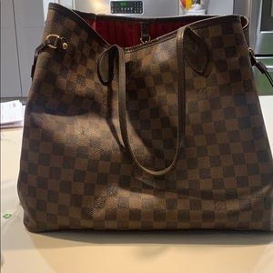 Never full MM cherry Damier Ebene